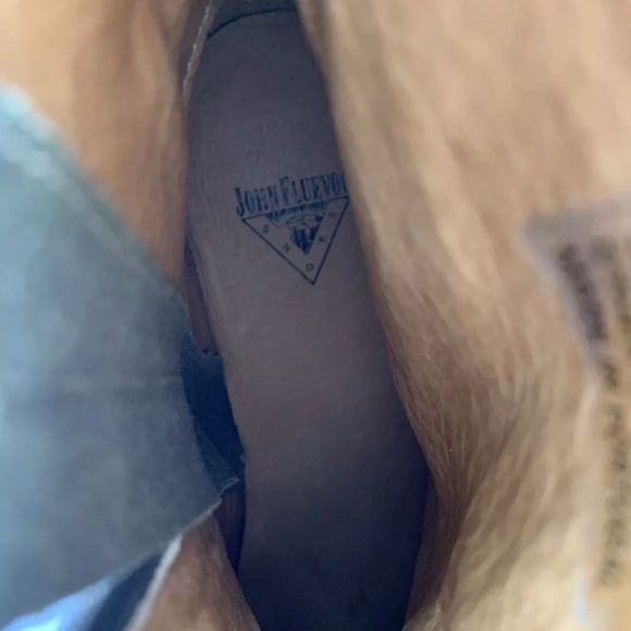 JOHN FLUEVOG RULES LOW PATTI BOOTS Studded Sz 6.5 - Picture 7 of 11